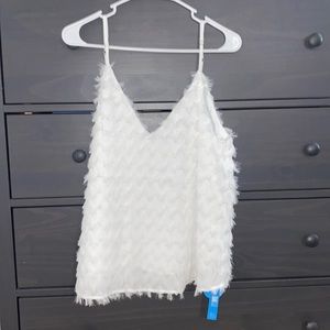 Tis' The SZN Fringe V-Neck Cami